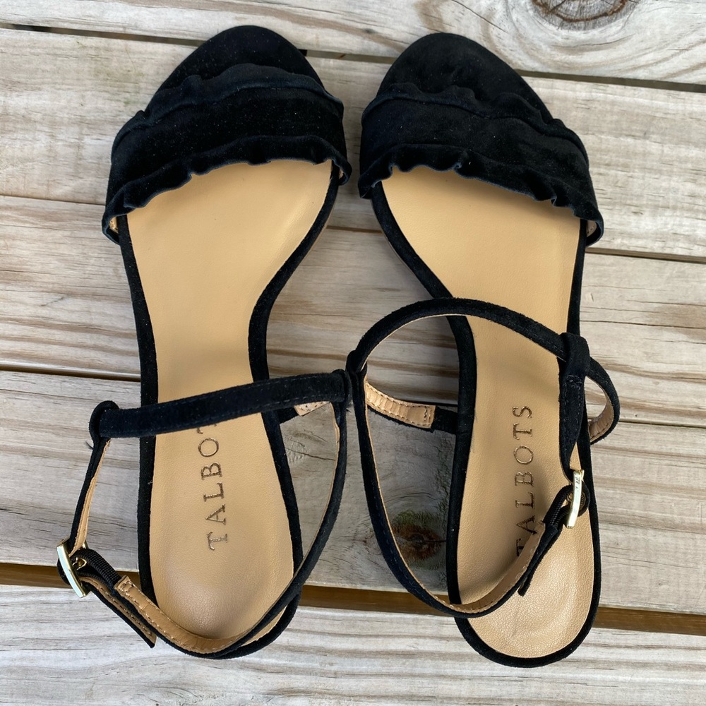 Talbots Black Sandals